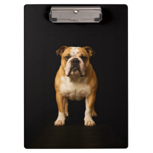 Schwarzes 4 Luxe Klemmbrett, Stamina Bulldog Klemmbrett