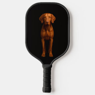 Schwarzes 4 Luxe Pickleball-Paddle, agiler Vizsla- Pickleball Schläger