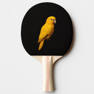 Schwarzes 4 Luxe Ping-Pong-Schläger, Goldsittich Tischtennis Schläger