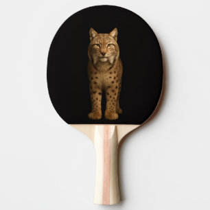 Schwarzes 4 Luxe Ping-Pong-Schläger, Stiller Luchs Tischtennis Schläger