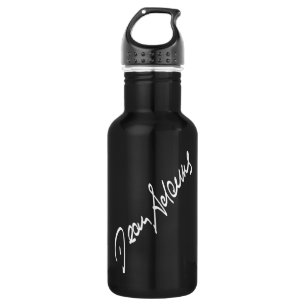Schwarzes Aluminium 32oz Trinkflasche