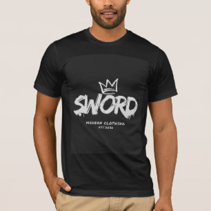 Schwarzes ästhetisches Grafik-T-Shirt T-Shirt