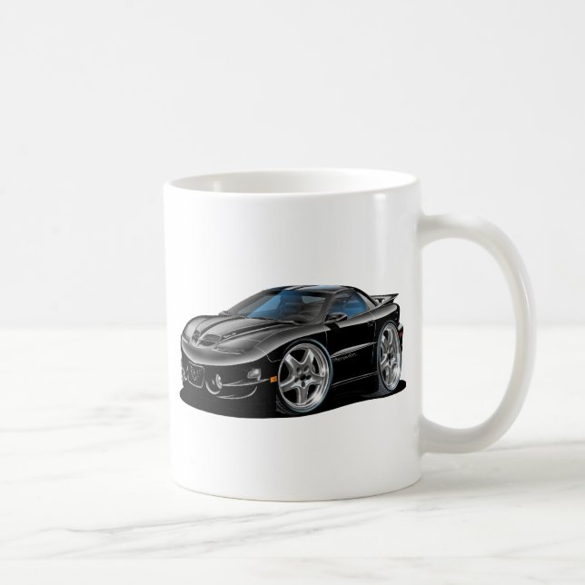 Schwarzes Auto 1998-02 Transportes morgens Kaffeetasse (Rechts)