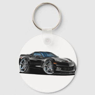 Schwarzes Auto 2010-12 Korvette Schlüsselanhänger