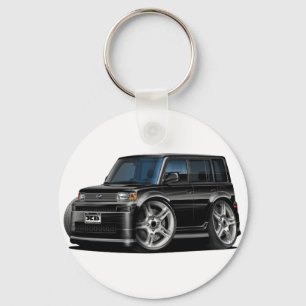 Schwarzes Auto des Scions-XB Schlüsselanhänger