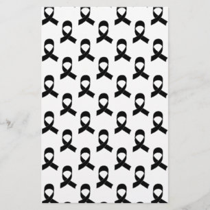 Schwarzes Bandmuster Briefpapier