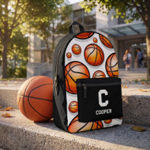 Schwarzes Basketballmuster