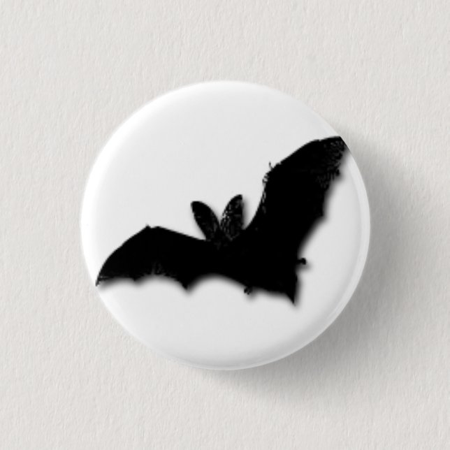 Schwarzes Becken Button (Vorderseite)