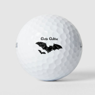 Schwarzes Becken Golfball