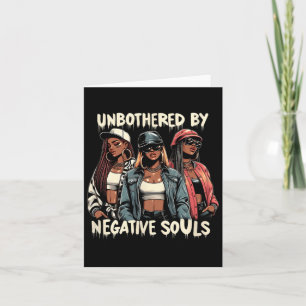 Schwarzes Cowgirl, unbesetzt von negativen Souls C Karte