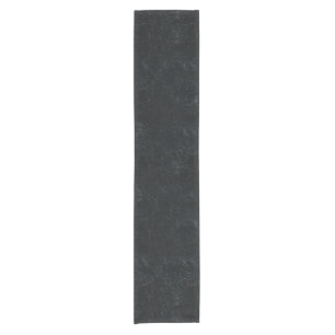 Schwarzes Cracking Kurzer Tischläufer