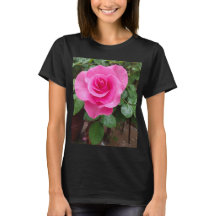 Schwarzes Damen-T-Shirt