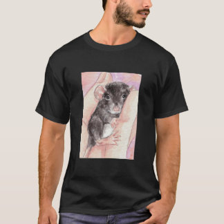 Schwarzes Dumbo Baby T-Shirt
