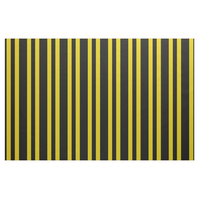 Schwarzes, dunkles Mitternachtsgold/gelber Stoff (Fat Quarter (45,7 x 55,9 cm))