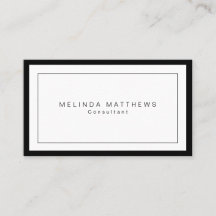 Schwarzes elegantes modernes einfaches