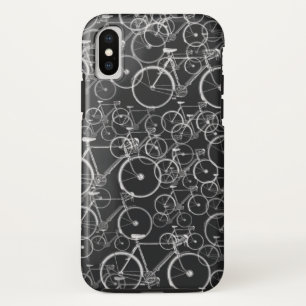 schwarzes Fahrradmuster ~ Fahrrad Case-Mate iPhone Hülle