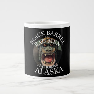 SCHWARZES FASS & DIE BÖSEN MÄNNER ANCHORAGE ALASKA Jumbo-Tasse