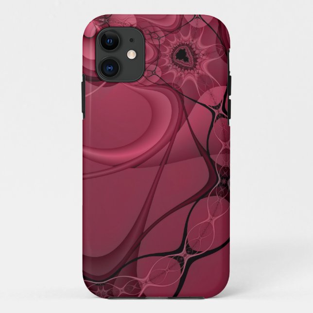 Schwarzes Fenster Case-Mate iPhone Hülle (Rückseite)