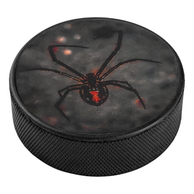 Schwarzes Fenster Eishockey Puck (3/4)
