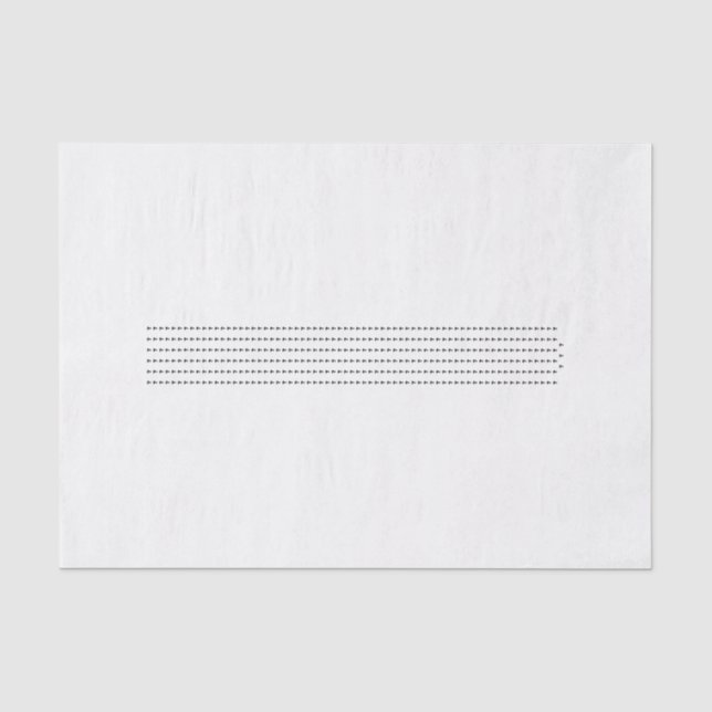Schwarzes Fragezeichen-Geheimnis-Geschenk Seidenpapier (Vorderseite)