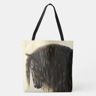 Schwarzes Friesen Tasche