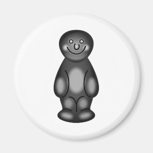 Schwarzes Gelee-Baby Magnet