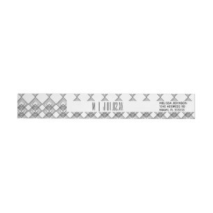 Schwarzes geometrisches Diamant-Logo für moderne H