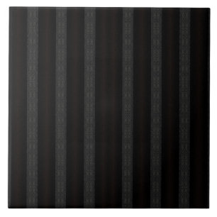 Schwarzes geometrisches Muster – modernes minimali Fliese