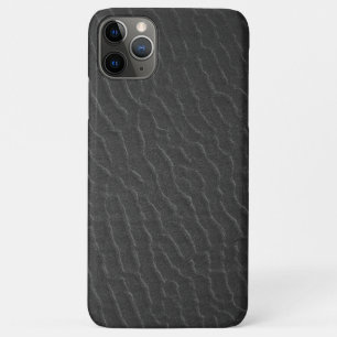 Schwarzes geripptes Texturmusterdruck Case-Mate iPhone Hülle