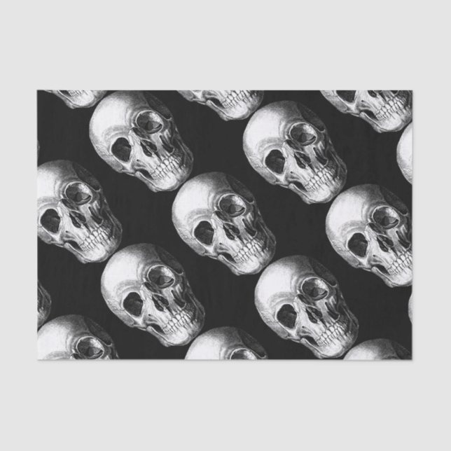 Schwarzes Gewindelpapier Seidenpapier (Vorderseite)