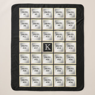 Schwarzes Gold Frame 34 Bilder in Schwarz Collage Sherpadecke