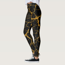 Schwarzes Gold Premium Bio-Marmor-Adern-Muster