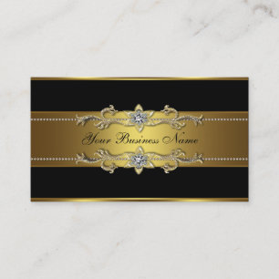 Schwarzes Gold Schwarze Visitenkarten Visitenkarte
