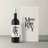Schwarzes & goldenes vintage Weihnachtsgeschenk