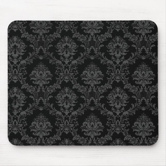 Schwarzes Gothic-Mauspad Mousepad (Vorne)