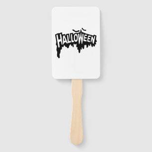 Schwarzes Halloween Fächer