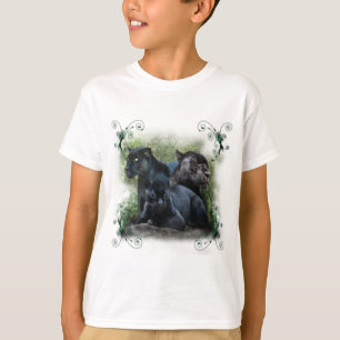 Schwarzes Jaguar T-Shirt