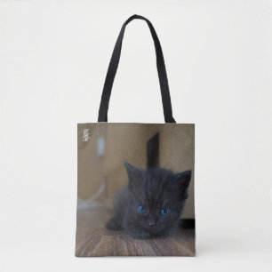 Schwarzes Kätzchen Tasche