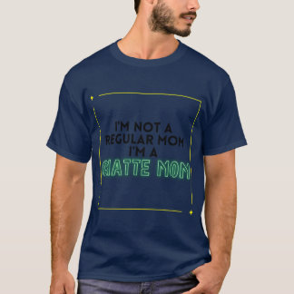 Schwarzes Katzen-Mom-Blacket T-Shirt