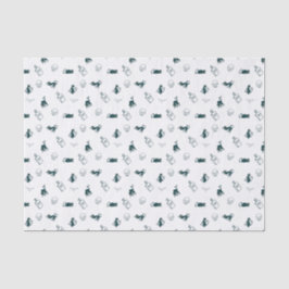 Schwarzes Katzen- und Skulpturenpapier Seidenpapier