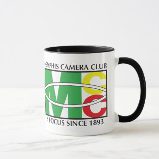 Schwarzes klassisches Logo 11 Unze-Wecker-Tasse Tasse