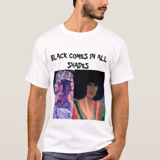 SCHWARZES KOMMT IN ALLES SCHATTENt-stück T-Shirt