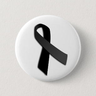 Schwarzes KRIEGSGEFANGEN MIA Rememrance Button