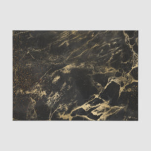 Schwarzes Kunstdesign mit abgenutzter Grunge-Ästhe Seidenpapier