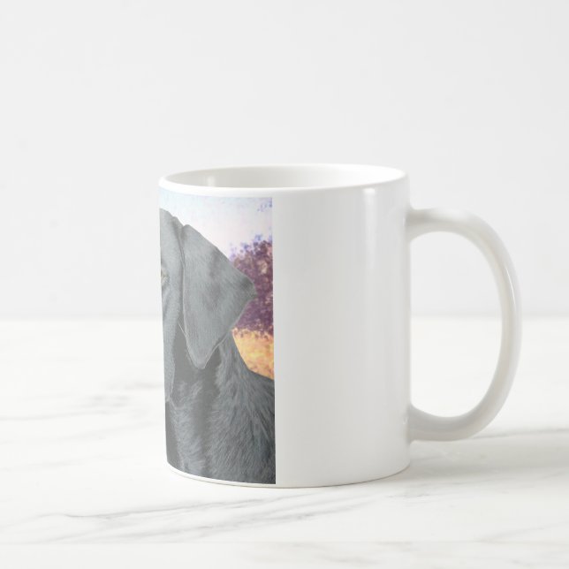 Schwarzes Labor Kaffeetasse (Rechts)