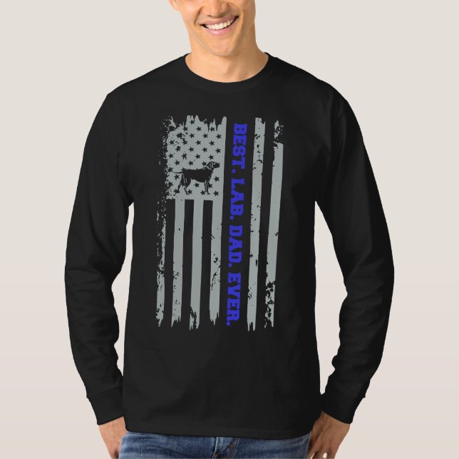 Schwarzes Labor T-Shirt (Vorderseite)