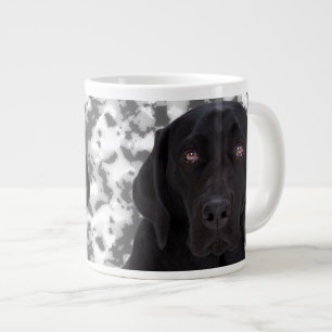 Schwarzes Labrador retriever Jumbo-Tasse