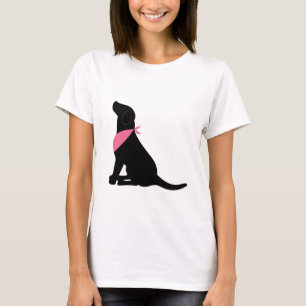 Schwarzes Labrador retriever T-Shirt