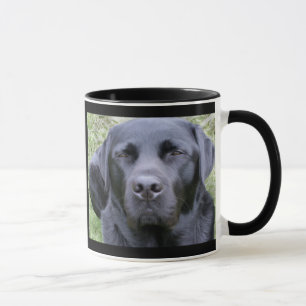 Schwarzes Labrador retriever Tasse
