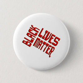 SCHWARZES LEBEN - RASSISMUS IST EIN KREBS BUTTON